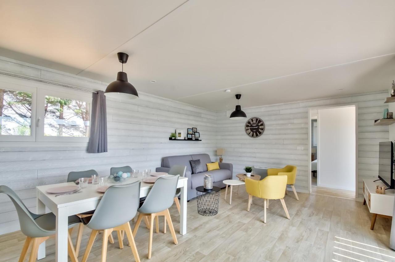 Chalet Pour 8 Dans Residence Avec Piscine Chauffee Brétignolles-sur-Mer Esterno foto