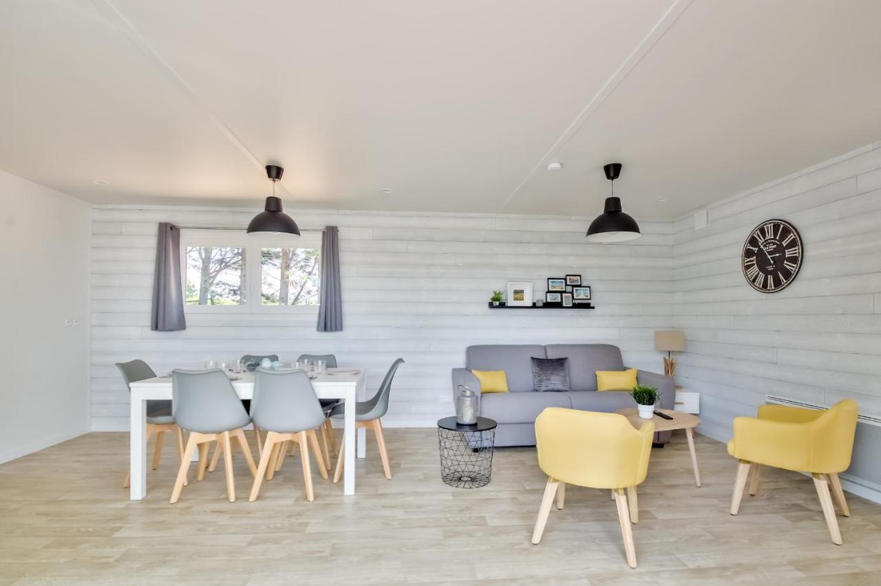 Chalet Pour 8 Dans Residence Avec Piscine Chauffee Brétignolles-sur-Mer Esterno foto