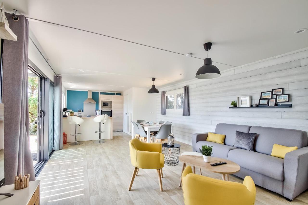 Chalet Pour 8 Dans Residence Avec Piscine Chauffee Brétignolles-sur-Mer Esterno foto