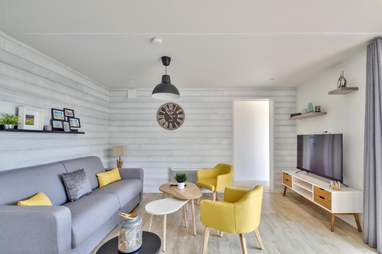 Chalet Pour 8 Dans Residence Avec Piscine Chauffee Brétignolles-sur-Mer Esterno foto
