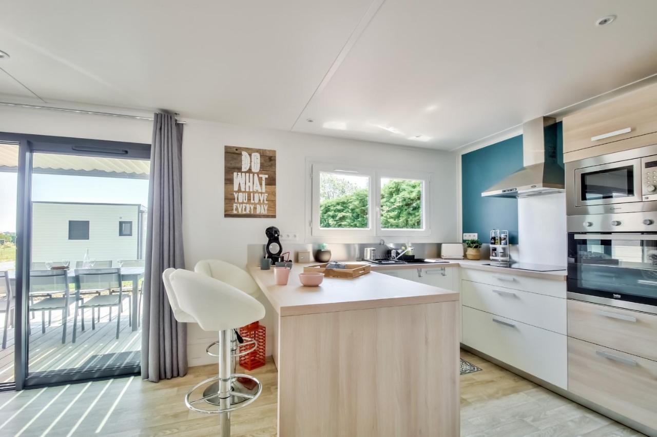 Chalet Pour 8 Dans Residence Avec Piscine Chauffee Brétignolles-sur-Mer Esterno foto