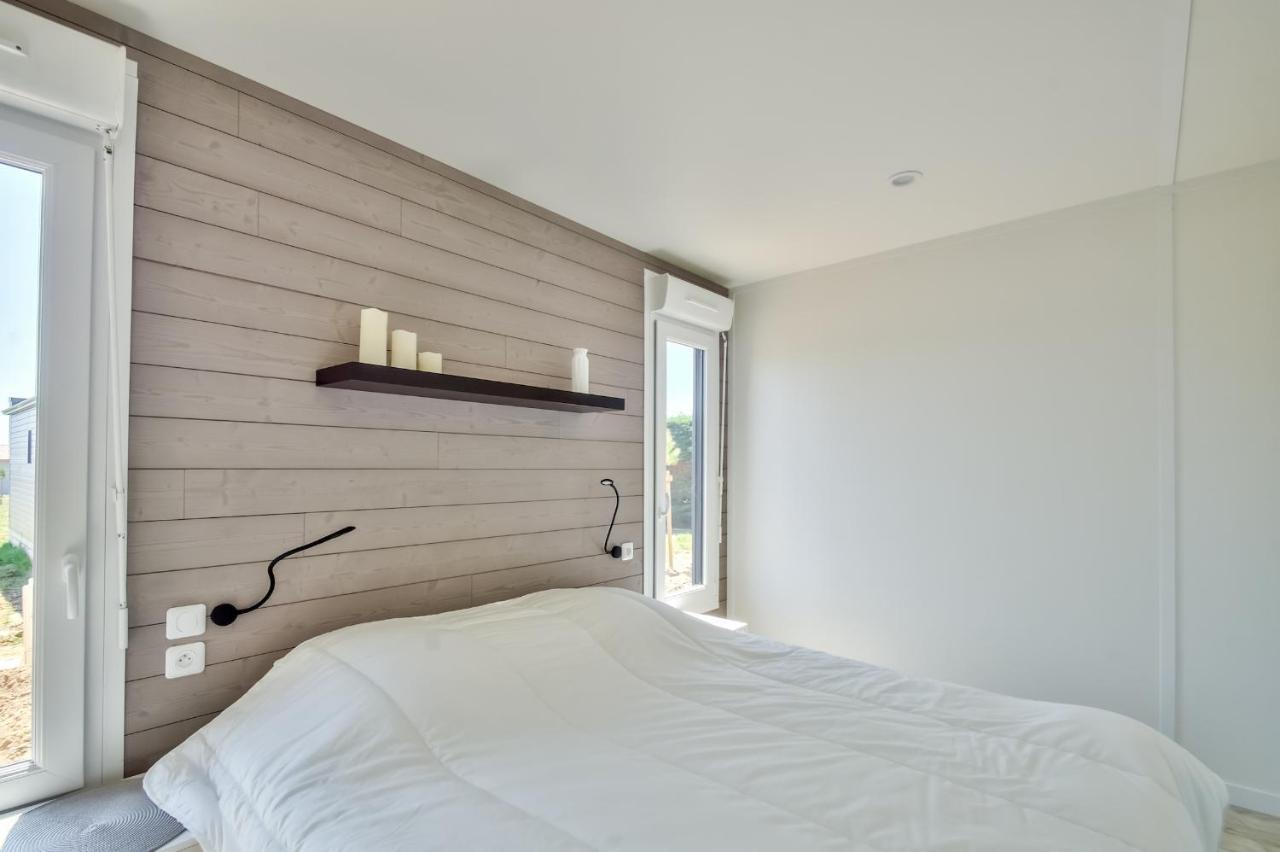 Chalet Pour 8 Dans Residence Avec Piscine Chauffee Brétignolles-sur-Mer Esterno foto