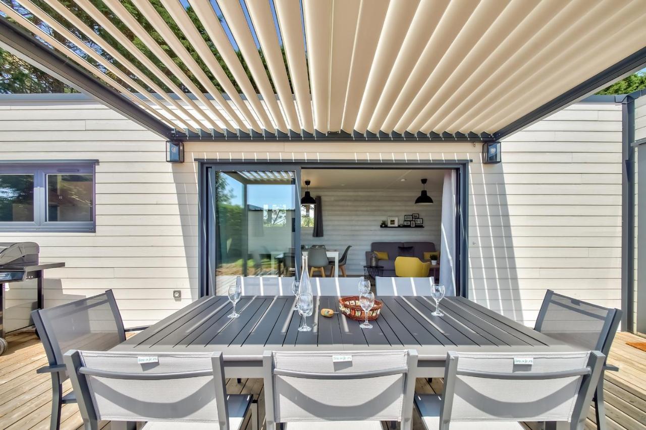 Chalet Pour 8 Dans Residence Avec Piscine Chauffee Brétignolles-sur-Mer Esterno foto