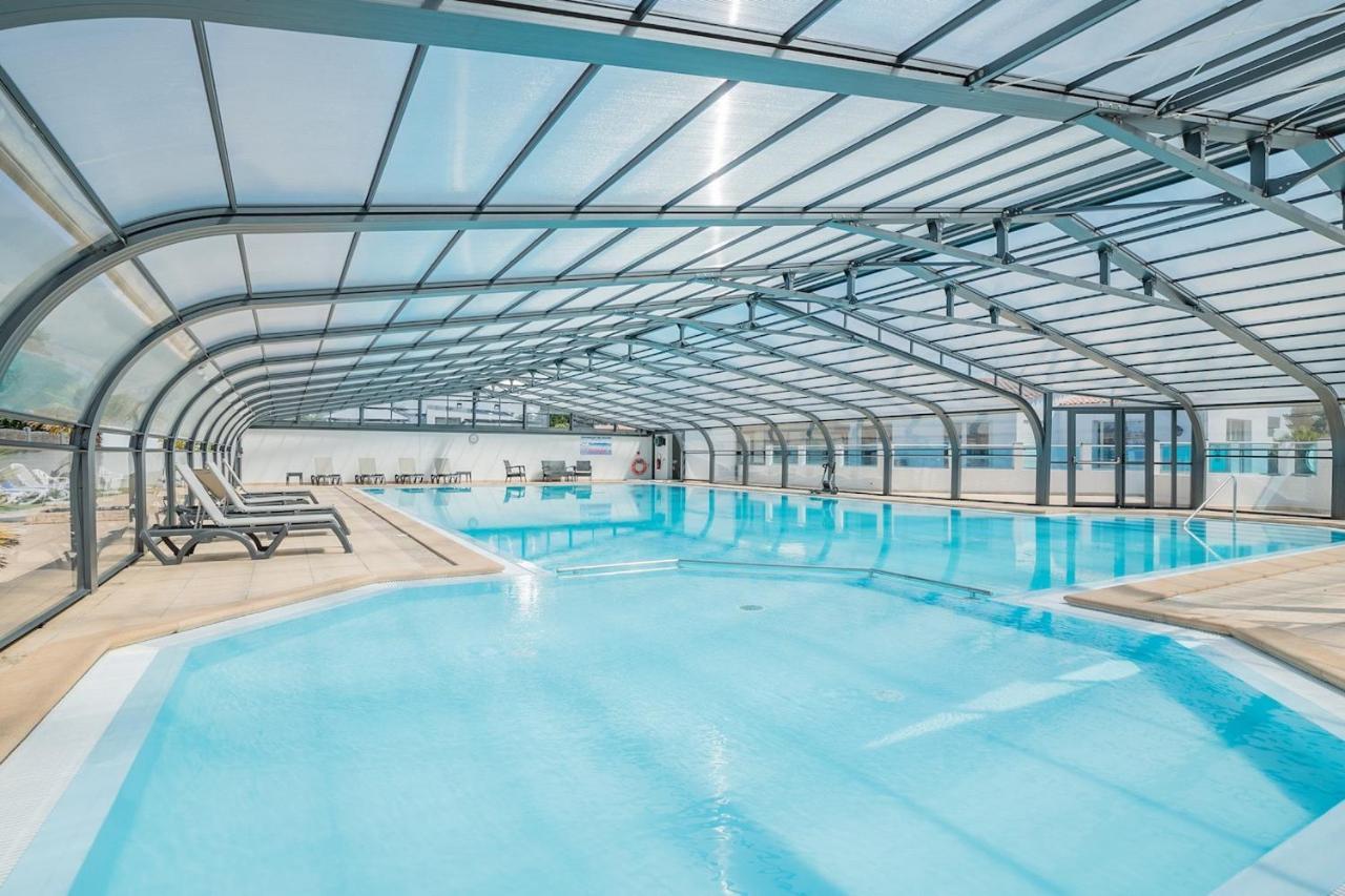 Chalet Pour 8 Dans Residence Avec Piscine Chauffee Brétignolles-sur-Mer Esterno foto