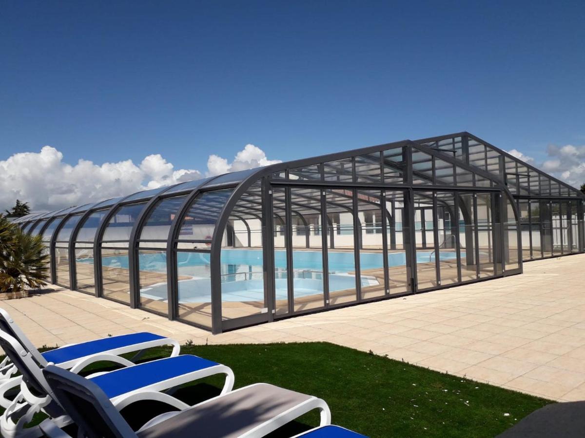 Chalet Pour 8 Dans Residence Avec Piscine Chauffee Brétignolles-sur-Mer Esterno foto