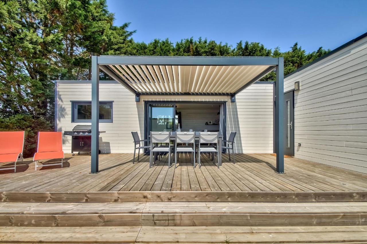 Chalet Pour 8 Dans Residence Avec Piscine Chauffee Brétignolles-sur-Mer Esterno foto